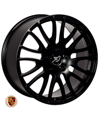 Replica Porsche FR789 MattBLACK R20 W9.0 PCD5x130 ET57 DIA71.6